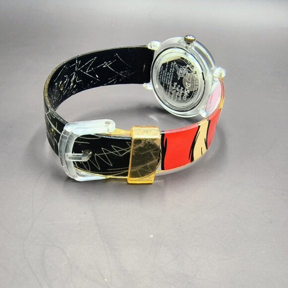 Dr. Seuss Cat in the Hat Wrist Watch Tick Tocking Time Ticker 1997 Needs Battery - Picture 9 of 10